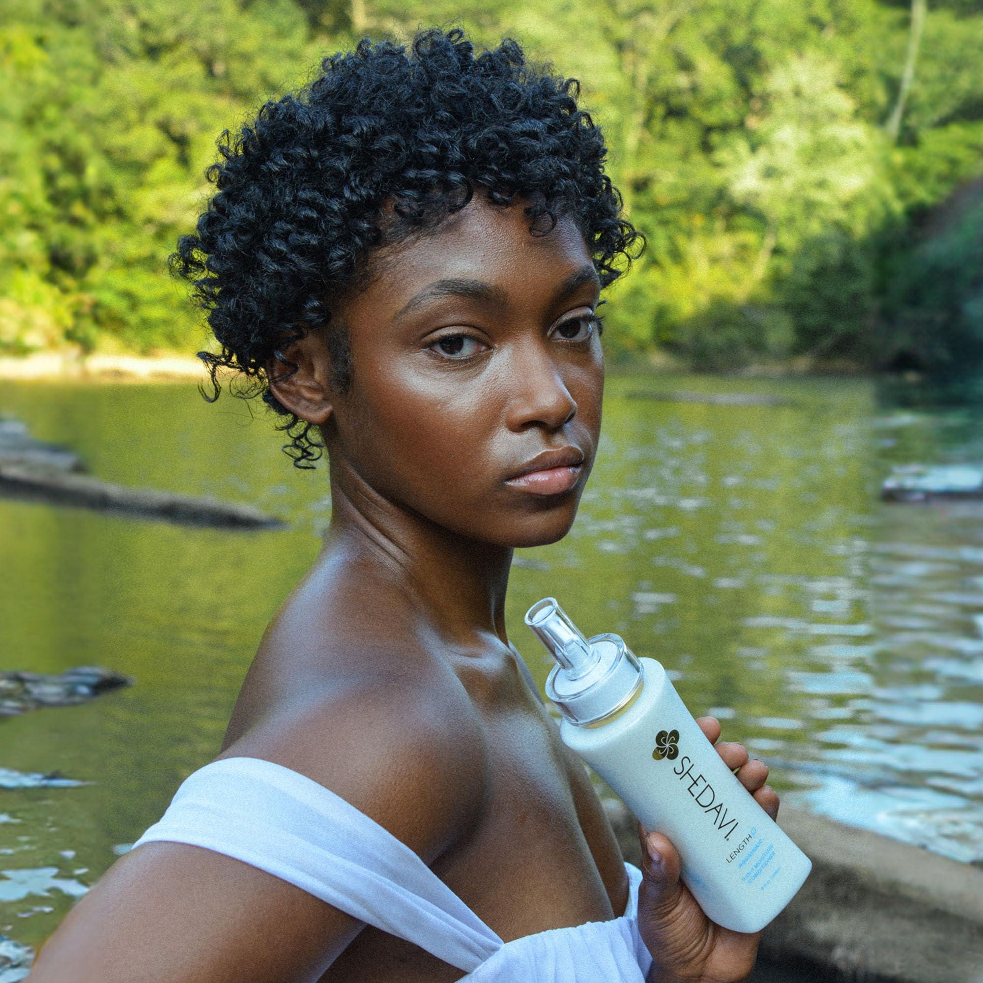 Shedavi Shedavi LengthO Aquaholic 5-in-1 Moisture Conditioner Dry Damaged Hair - Detangling Leave in Conditioner for Women Soften and Moisturize Hair Growth Free from Parabens