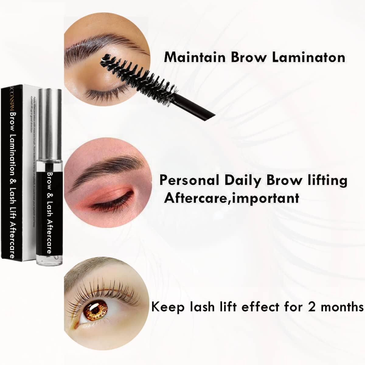 LCONSIAM Brow Lamination Aftercare, Lash Lift Nutrition, Eyebrow Lift Fixing Gel , Help Strengthen The Brow Lifting Effect