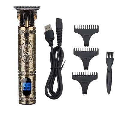 resilient resilient Hair Clippers for Men, Professional Hair Trimmer for Barber, Beard Trimmer for Men, T-Blade Hair Edgers Clippers, Gold Knight Close-Cutting Trimmers, Cordless Clippers for Hair Cutting
