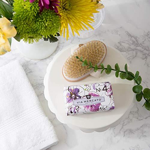 Via Mercato Via Mercato Italian Soap Bar (200 g), No. 4 - Violets, Magnolia & Amber