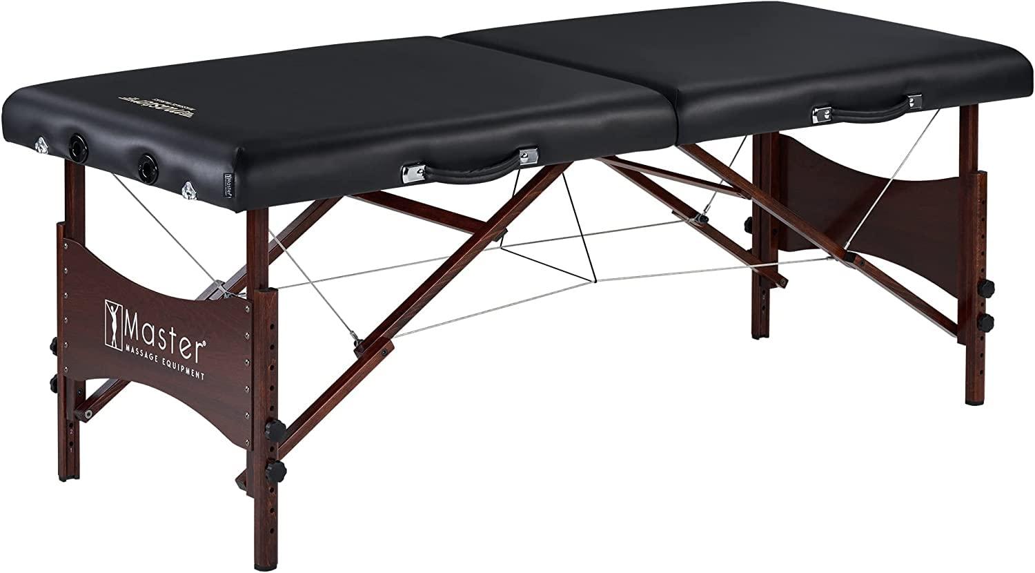 Master Massage Master Massage 28256V Portable Massage Table, Black