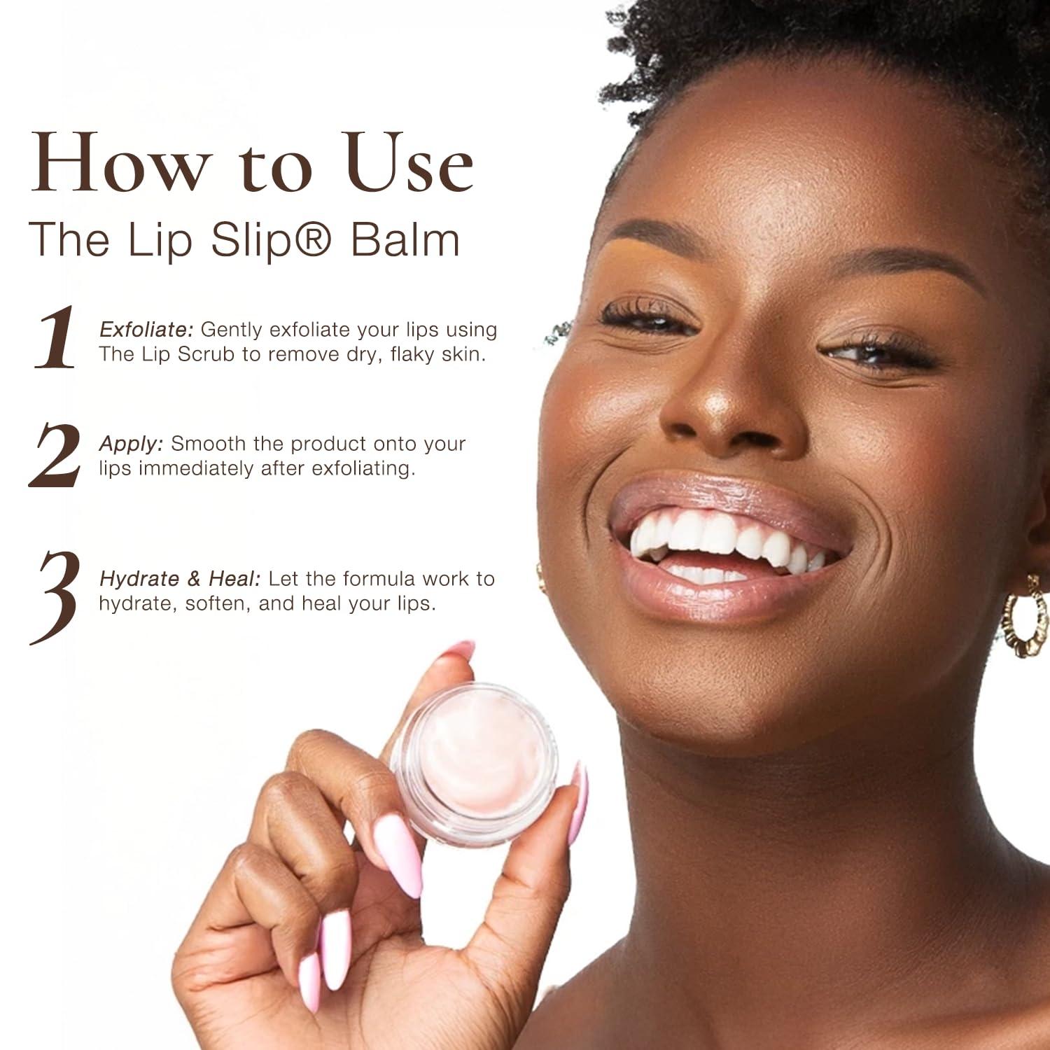 Sara Happ Sara Happ The Lip Slip Luxe Balm Lip Treatment - Deeply Nourish, Moisturize with Vitamins A and E, Regenerate Lips with Jojoba Seed, Macadamia & Sweet Almond Oils, 0.5 oz.