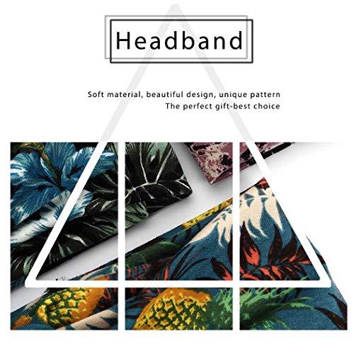 Catery Catery Boho Headbands Criss Cross Headband Headpiece Bohemia Floal Twist Head Wrap Hair Band Vintage Stylish Elastic Turban Fabric Hairbands Fashion Hair Accessories for Women(Pack of 3) (Fashion)