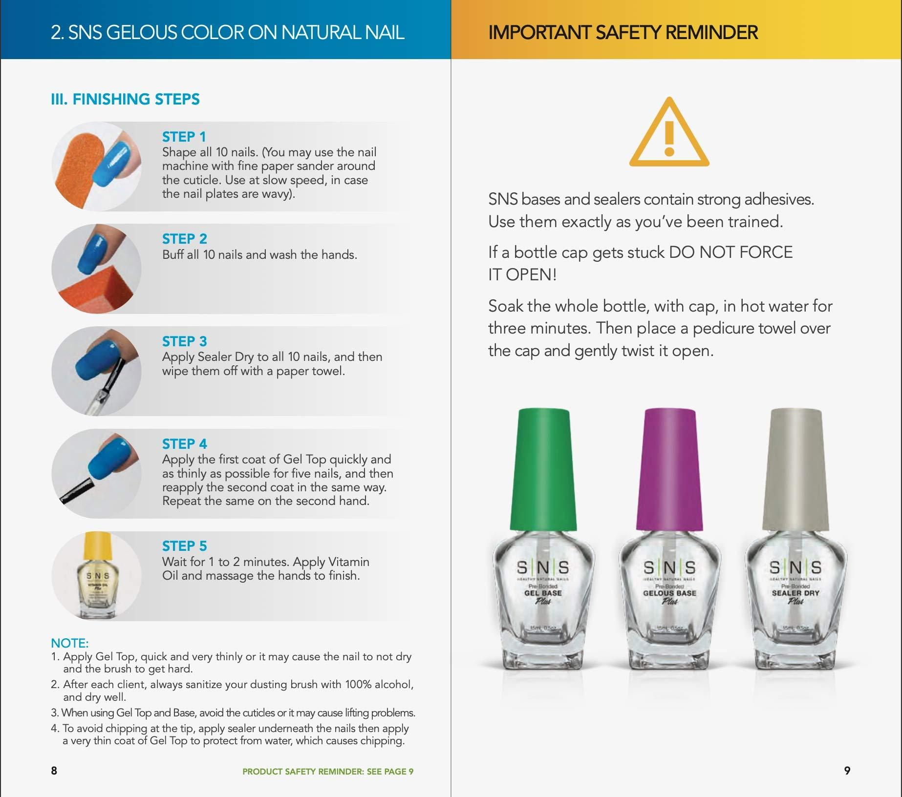 SNS Healthy Natural Nails SNS Nails Dipping Powder Gelous Color - 300-1.5 oz