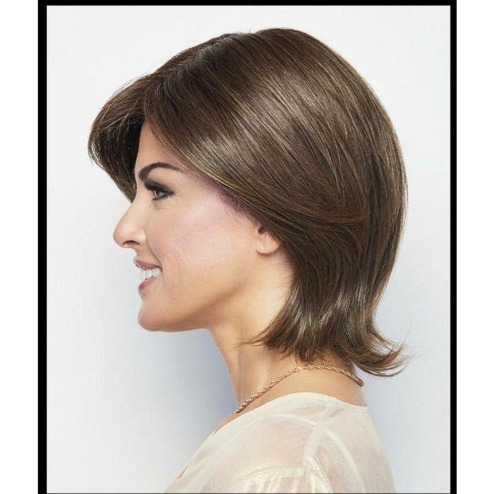 Hair u wear Raquel Welch Upstage Large Lace Front & Monofilament Synthetic Wig in RL19/23, Length: Medium