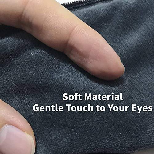 Readygogo Eyes Heating Pad, Heating Eye Mask, Electric USB Sleep Mask, USB Steam Eye Mask, Time and Temperature Control for Sleeping, Relieve Dry Eye, Puffy Eyes, Tired Eyes, Dark Circles, Eye Bag, Grey
