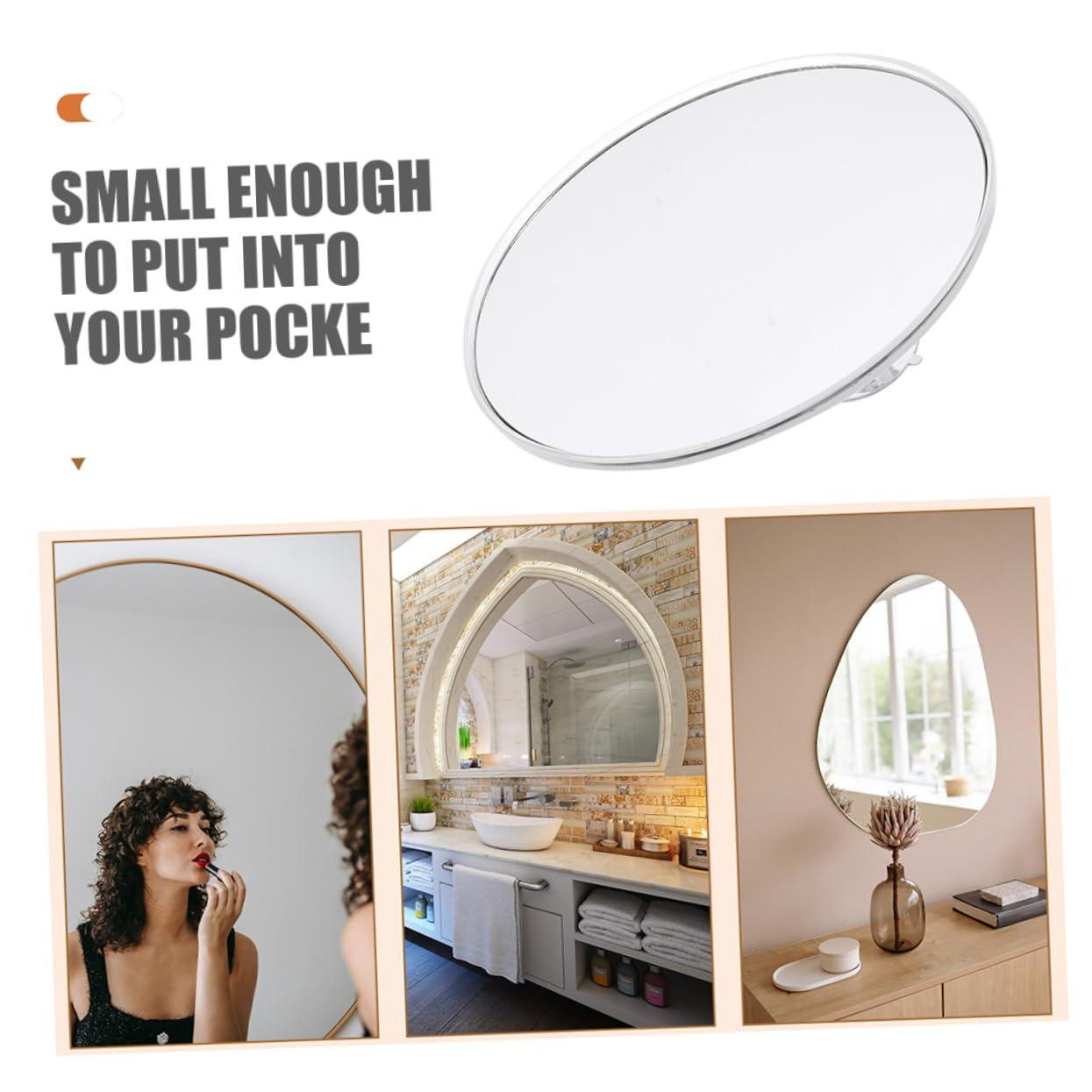 BIUDECO BIUDECO Magnifying Vanity Mirror Suction Magnifying Mirror 30x Magnifying Makeup Mirror Suction Cup Wall Mount Bathroom Magnifier Round Vanity Mirror Travel Size