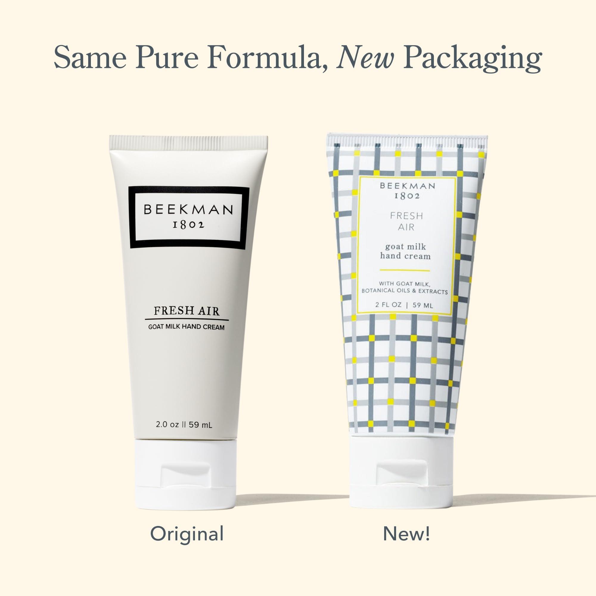 Beekman 1802 Beekman 1802 Goat Milk Hand Cream, Fresh Air - 2 oz - Moisturizing Lotion for Dry Skin - Anti-Aging Hydration - Good for Sensitive Skin - Cruelty Free - Packaging May Vary