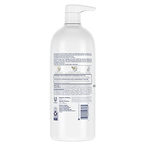 Dove Dove Hair Therapy Serum + Conditioner Rescue & Protect Hair Care For Split Ends and Damaged Hair Visibly Repairs Hair in 1 Minute 33.8 fl oz