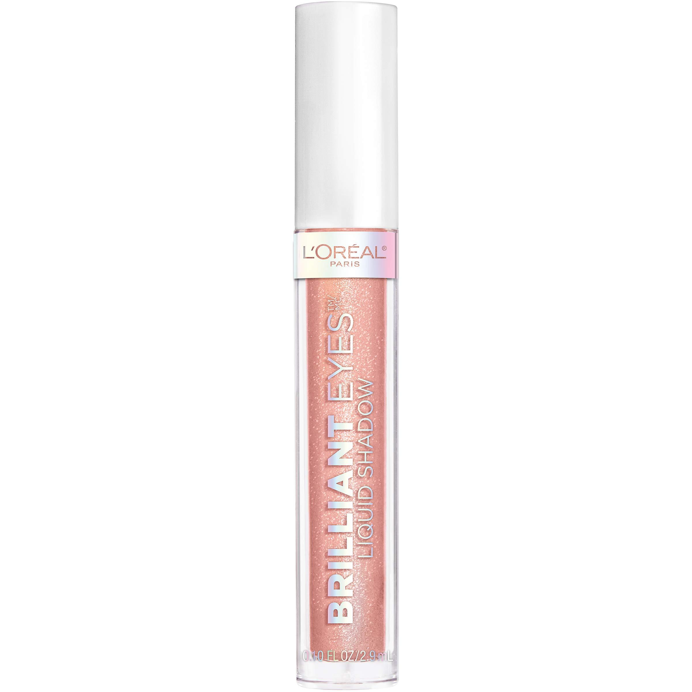 L'Oréal Paris L\'Oreal Paris Brilliant Eyes Shimmer Liquid Eye Shadow, Longwearing Lasting Shimmer, Crease Resistant, Flake-Proof, Precision Applicator, Quick Dry, Non-Greasy, Meteor Shower, 0.1 oz.