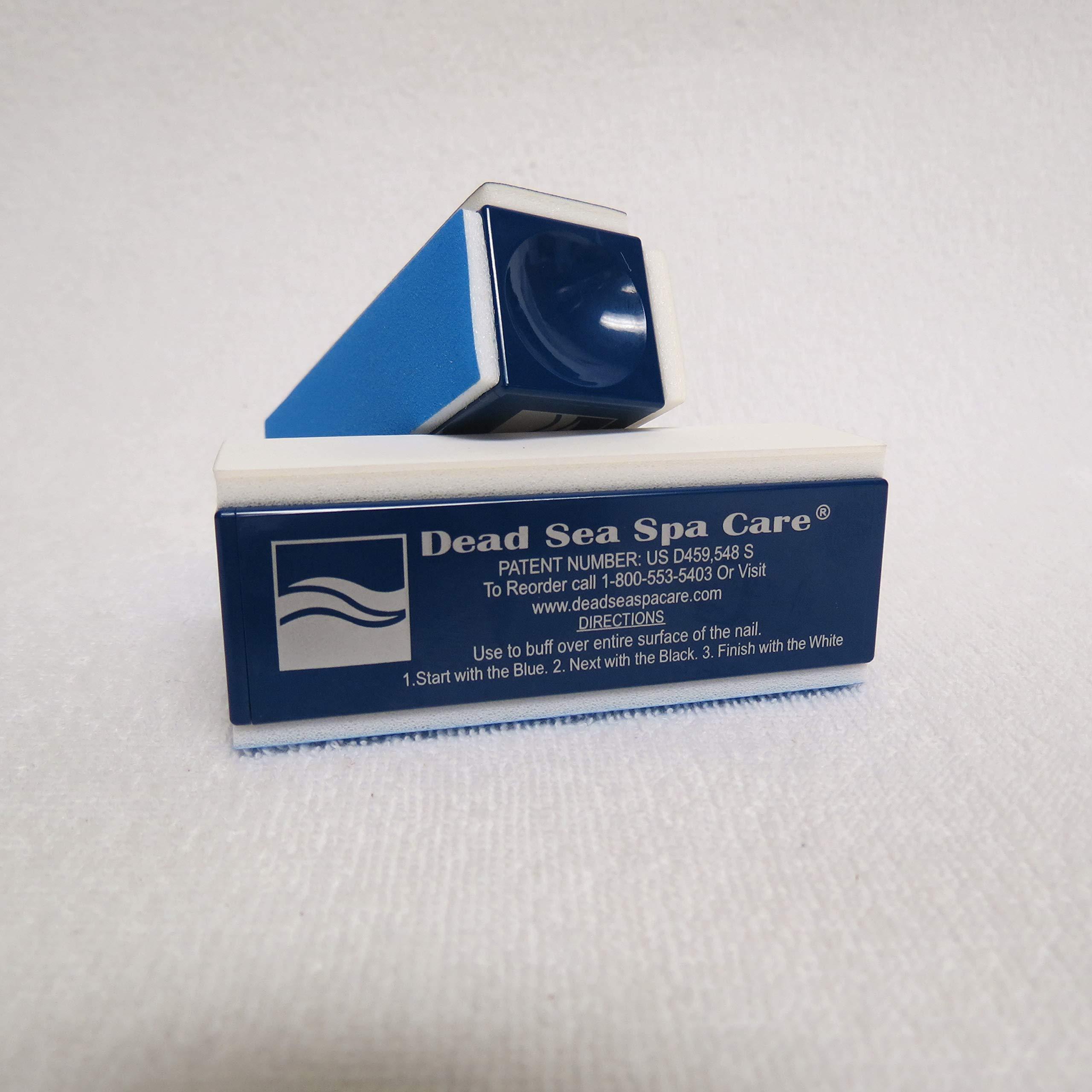 Dead Sea Spa Care Dead Sea Products: SIX Professional, Patented Nail Buffer, Natural Shine Manicure Tool