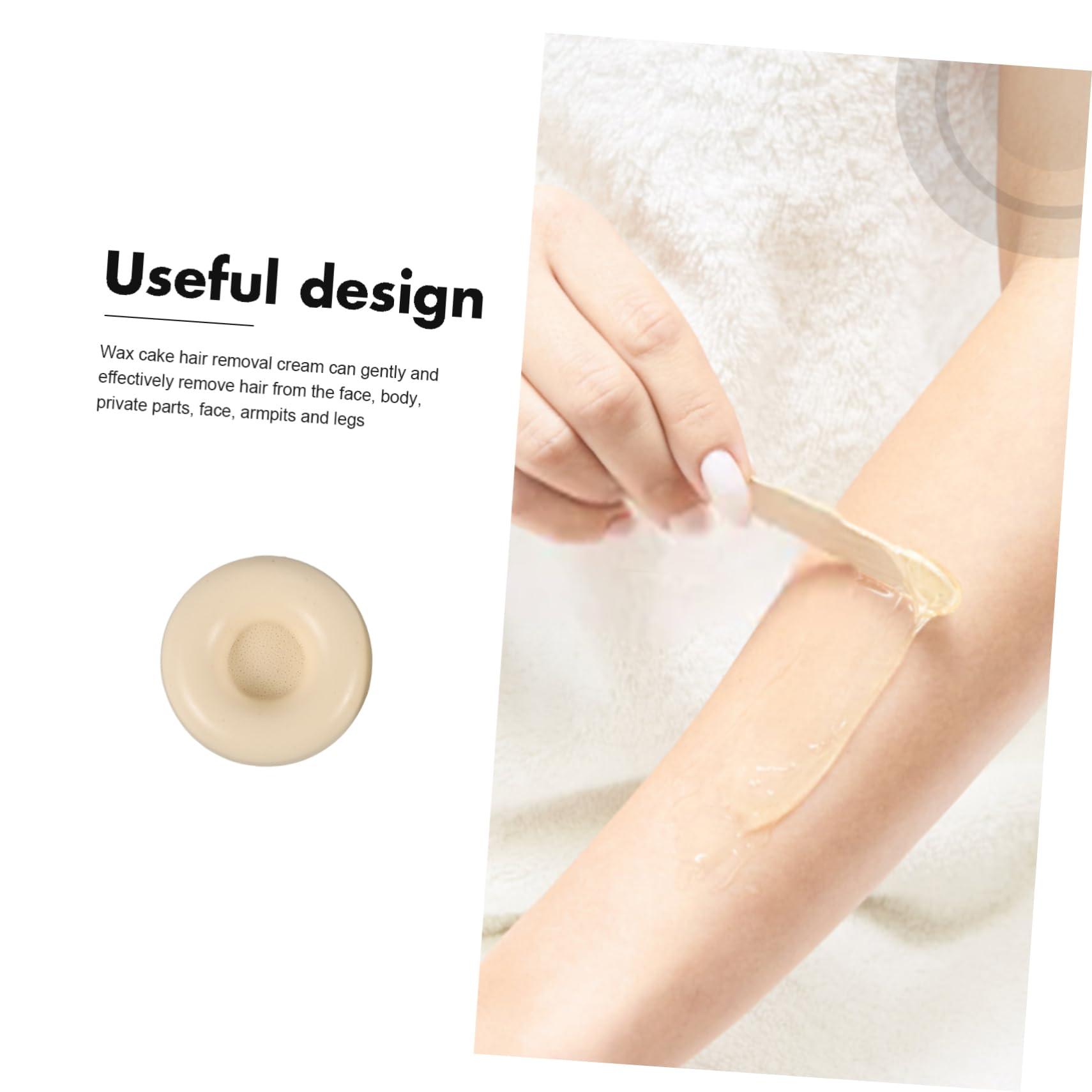 PLAFOPE PLAFOPE Wax Kit for Hair Removal 10Pcs Mens Hair Removal Wax Hard Wax Blocks for Skin