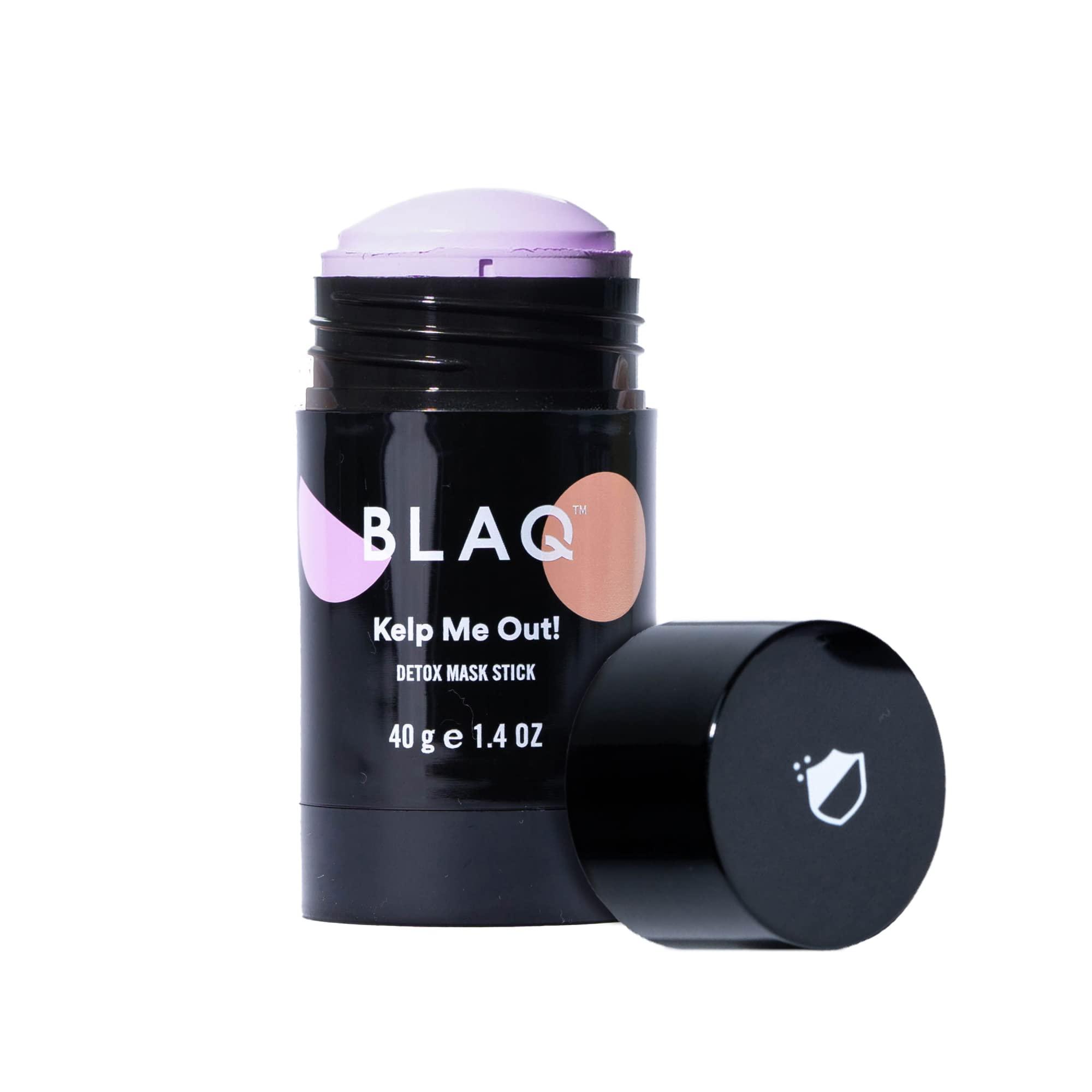 BLAQ BLAQ Kelp Me Out Detox Mask Stick with Marine Algae and Kaolin Clay - Fast, mess free application - To calm, nourish, purify, protect, rejuvenate tired, dull-looking skin with anti-aging properties