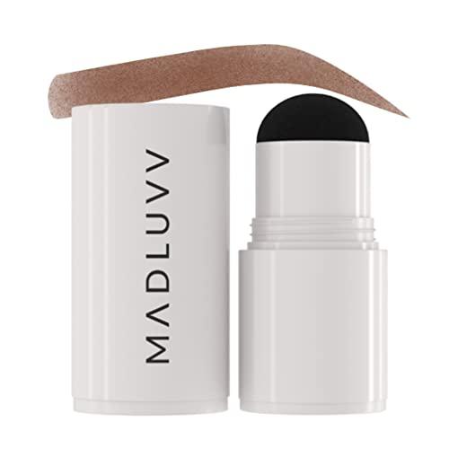 MADLUVV MADLUVV Brow Stamp Refill* - Color Stamp for Brows & Root Touch Up for Women & Men, Instantly Conceal Hair Loss, Grey Hair, Thinning Hair with Stain-Proof/Smudge-Proof Powder Formula (Auburn)