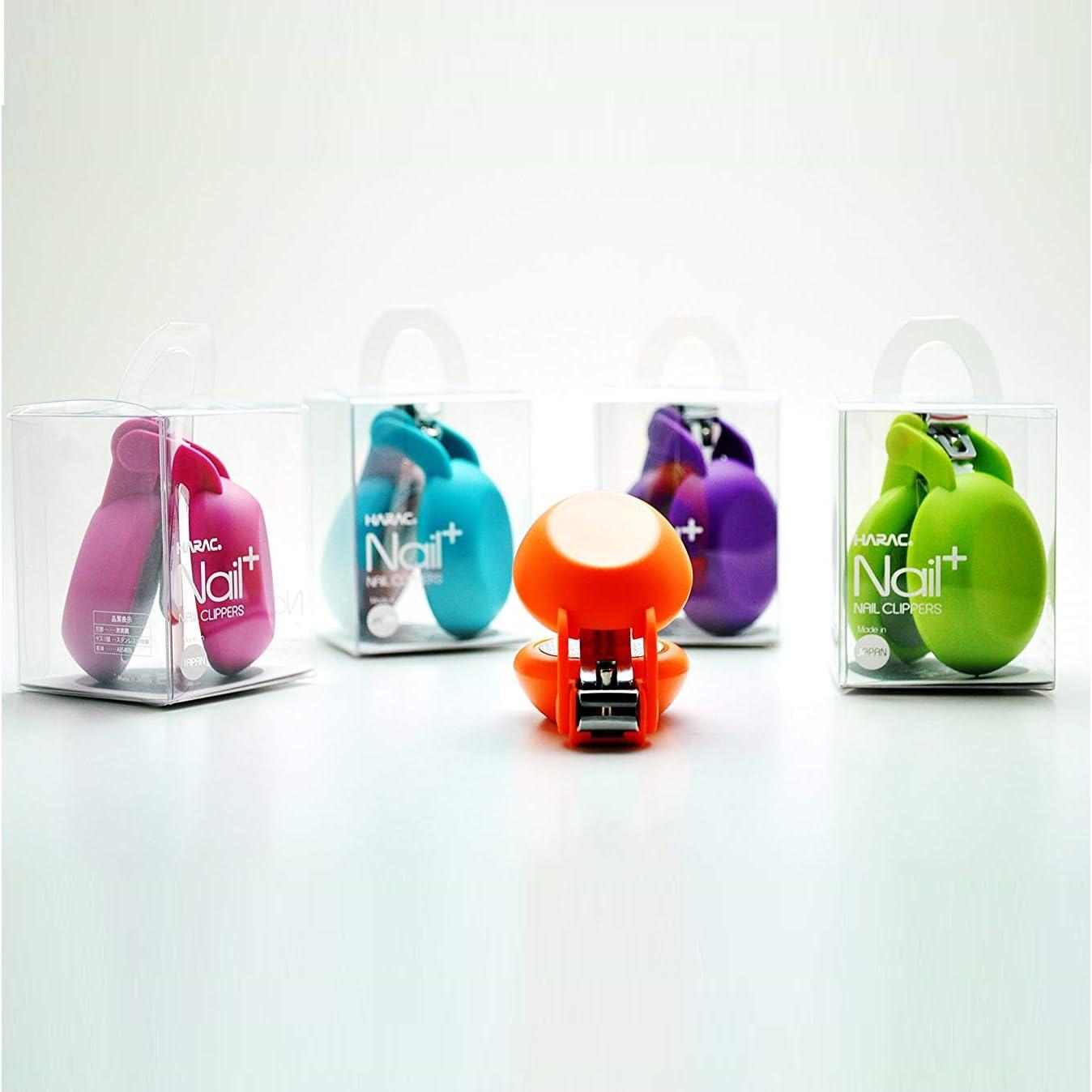 HARAC HARAC Special Needs Nail Clippers for Arthritic Hands, Senior and Kids, Adapted Nail Clipper For Fingernail and Thick Toenail, Made in JAPAN (Purple)