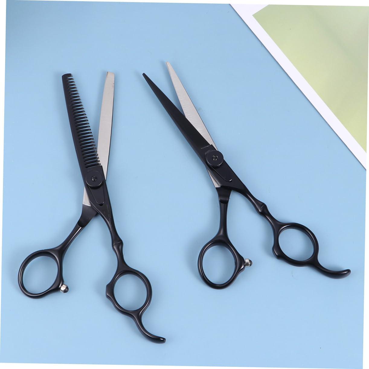 Beatifufu Beatifufu Haircut Scissors Set Professional Hair Shears Barber Scissors Hair Cutting Shears Kit