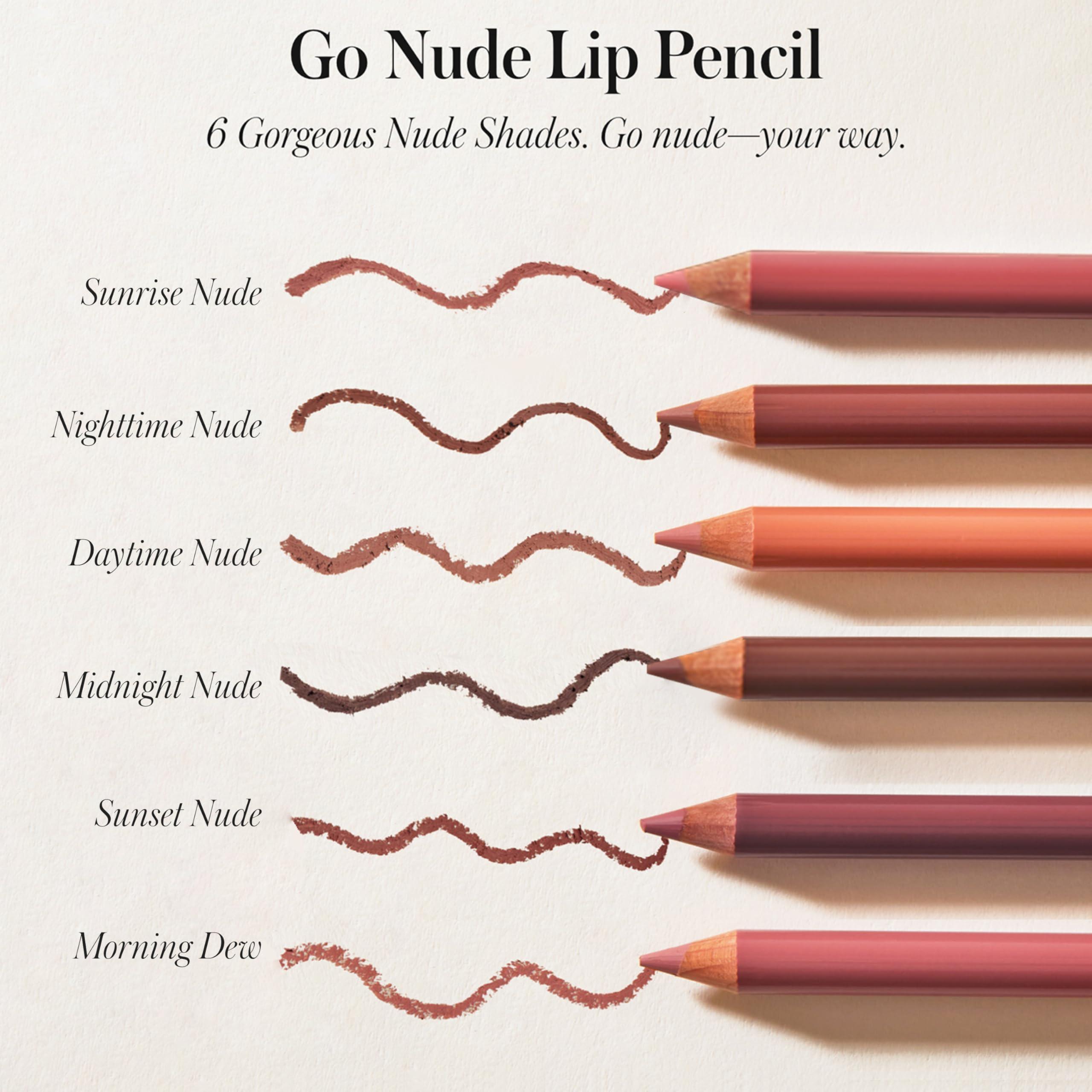 RMS Beauty RMS Beauty Go Nude Lip Pencil - Long Lasting Lip Liner Pencil, Makeup Lip Liner & Lip Pencil Sharpener, Nude Lip Liner & Pencil Lip Liner Sharpener