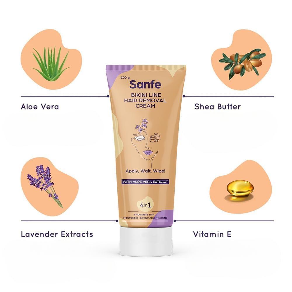 Generic Hair Removal Gel- 100ml with Aloe Vera Extracts (Hair removal Cream 100 gm)