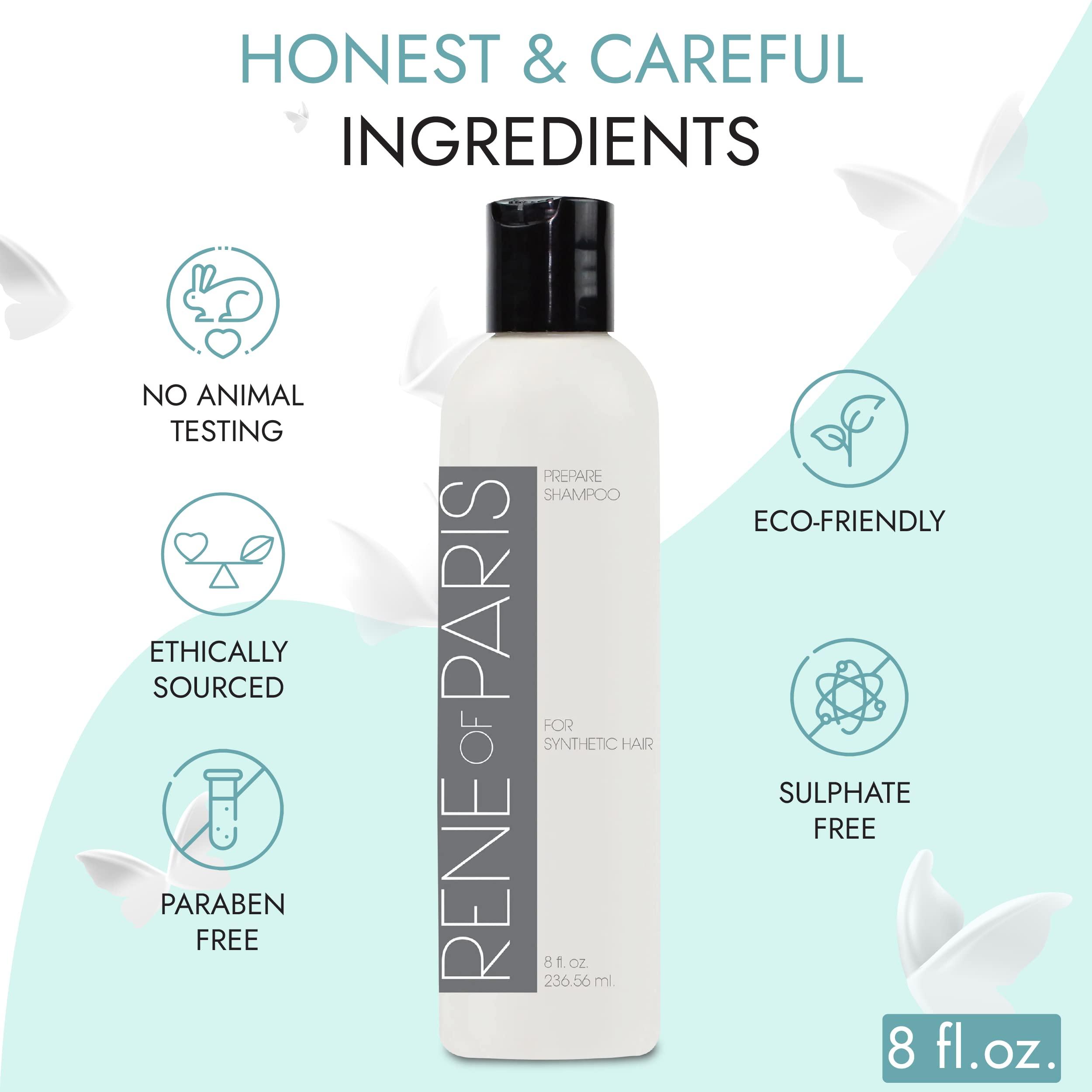 Rene of Paris Rene of Paris Prepare Wig Shampoo for Synthetic Wigs/Hair 8 oz.