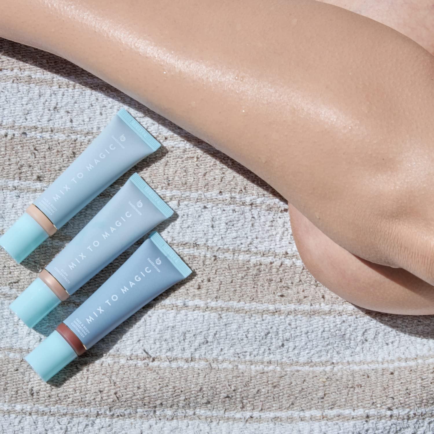 B BESTBRONZE Best Bronze Mix to Magic Custom Blend Foundation Makeup, Deepen Undertone - Versatile Face, Leg and Body Makeup Concealer with Full Coverage to Customize Foundation - Premium Beauty Products