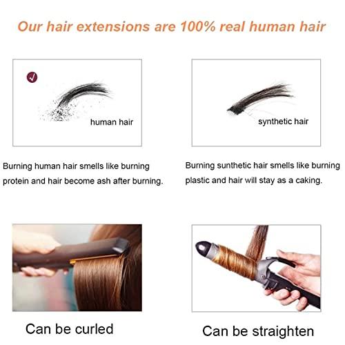 Belaved Belaved I Tip Hair Extensions Human Hair 26 inch Straight Stick I Tips Hair Extensions Platinum Invisible Glue Blonde #60 Keratin Pre Bonded Fusion Hair Extensions for Women 100 Strands/Pack 50G