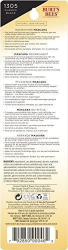 Burt's Bees Burts Bees 100% Natural Nourishing Mascara, Classic Black - 0.4 Ounce (Pack of 2)