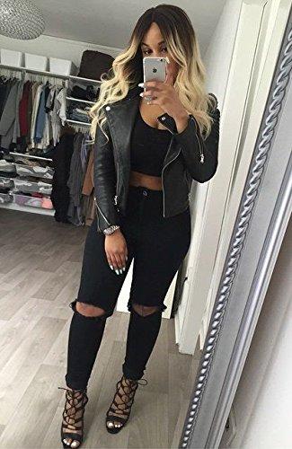 Bella Hair Bella Hair 4x4#1B/613 Lace Closure Piece Body Wave Free Part Dark Root Blonde Virgin Remy Human Hair Closure 18 inch