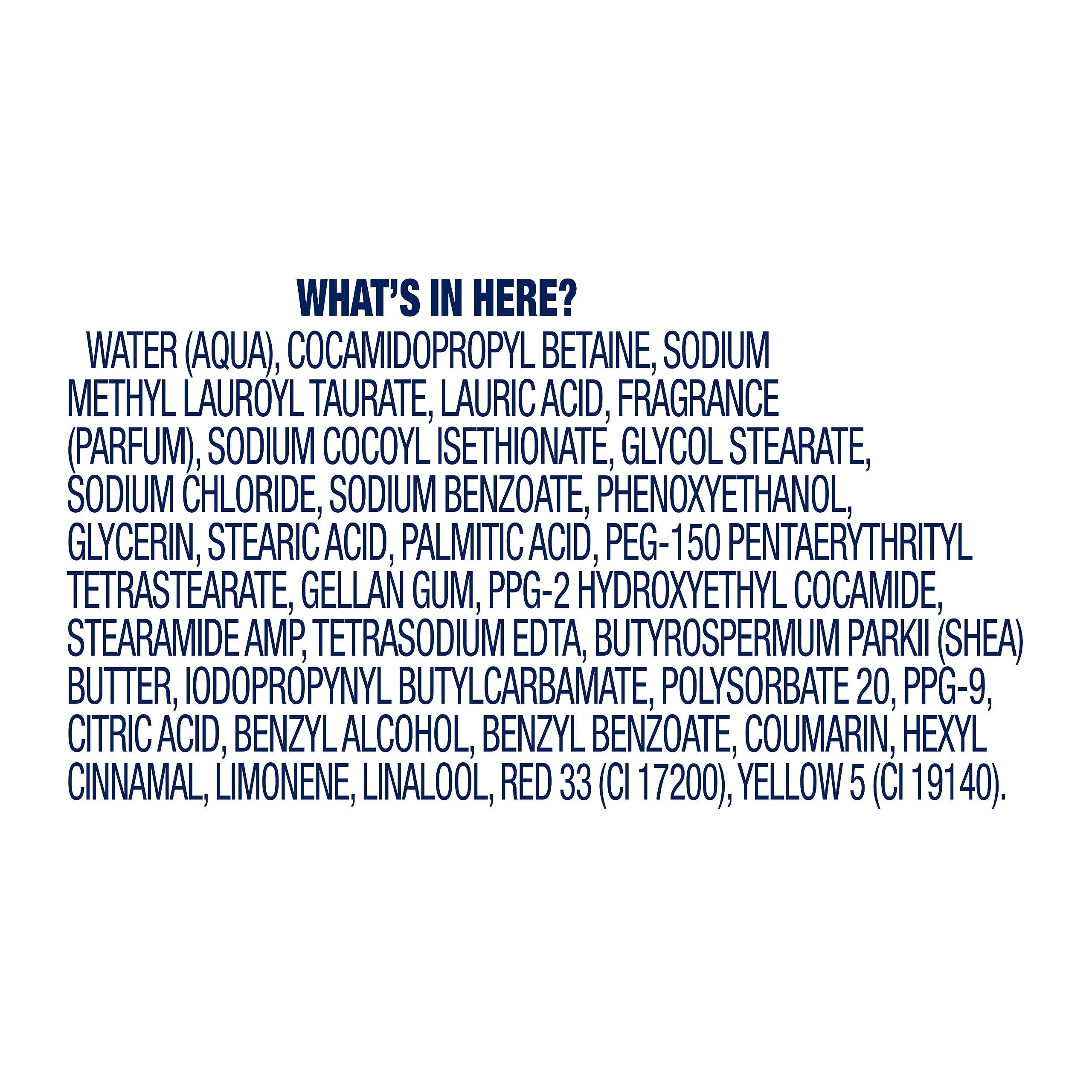 Dove Dove Body Wash Concentrate Refill Shea & Warm Vanilla 4 pack for Instantly Soft Skin Refill for use reusable bottle 4 fl oz (makes 16 fl oz)