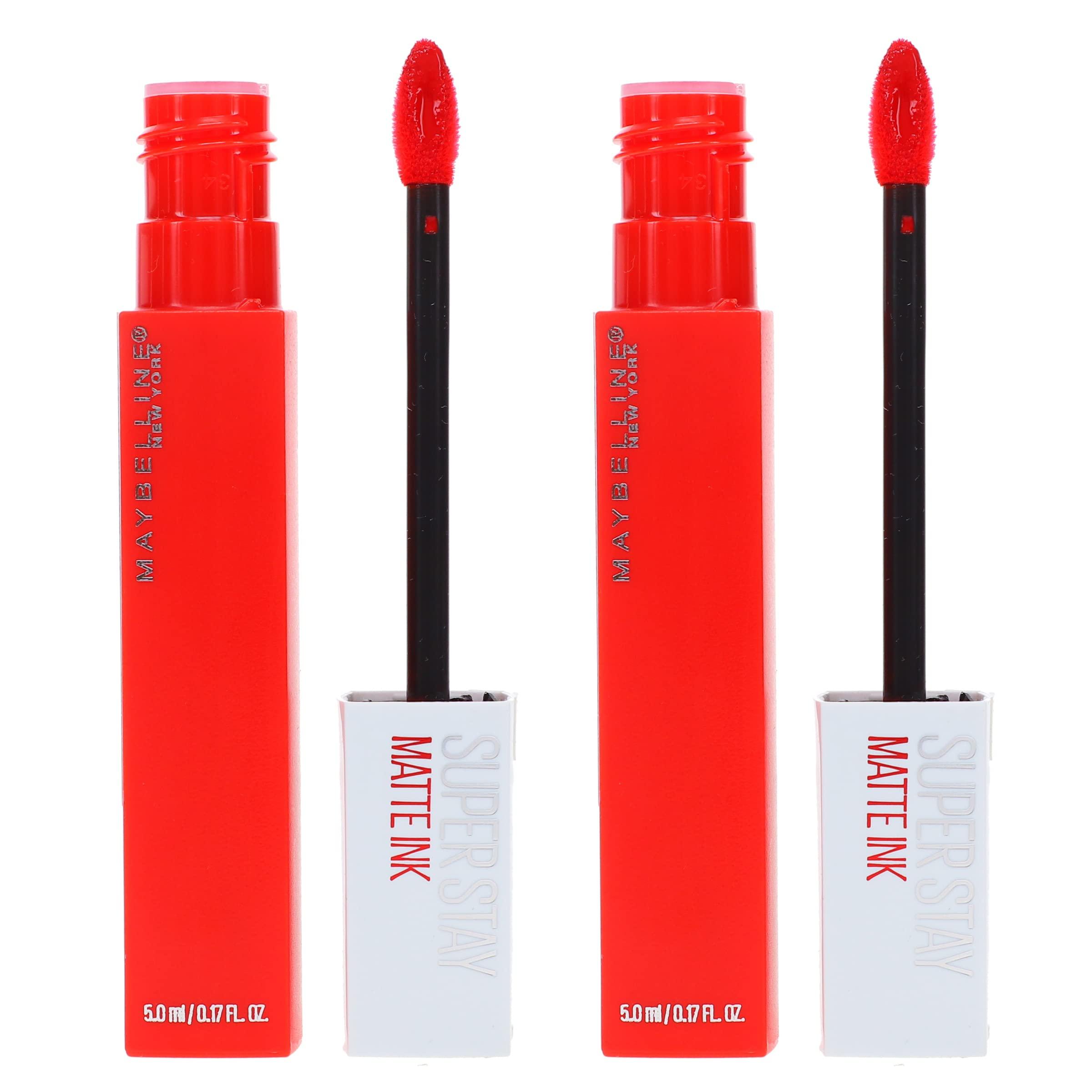 MAYBELLINE Pack of 2 Maybelline New York SuperStay Matte Ink Liquid Lipstick, Individualist # 320