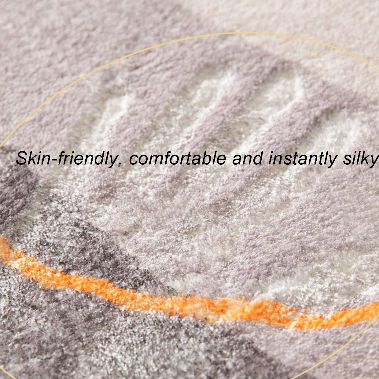 HMCUIQI HMCUIQI Tapis Chambre 200CM, Tapis De Salon Doux À Poils Courts, Tapis Moderne, Tapis Antidérapant Intérieur Moelleux, Moderne Idéal, Pour Salon, Chambre À Coucher, Couloir (A 200CM)