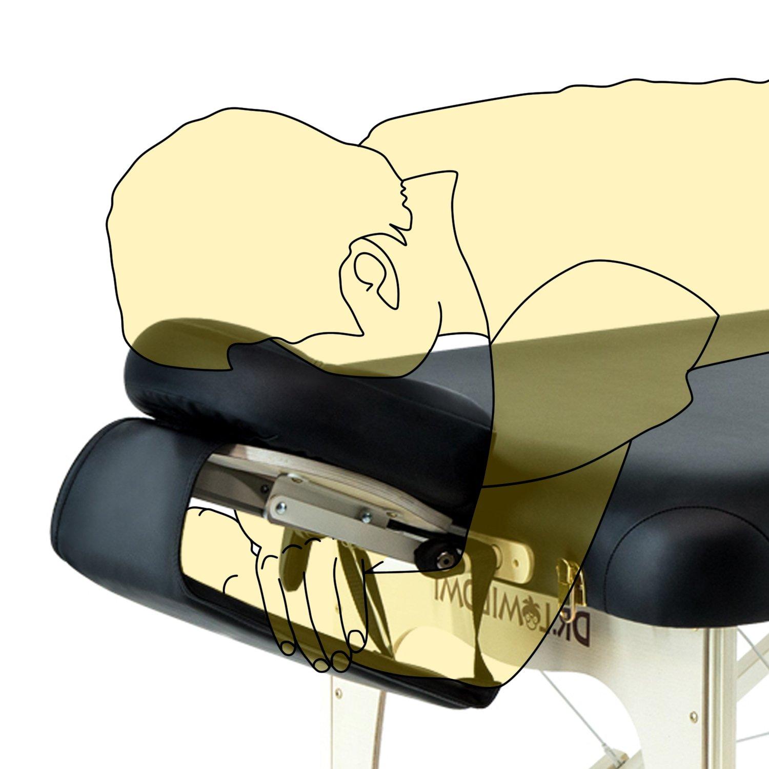 DR.LOMILOMI Dr.lomilomi Hanging Arm Rest Sling Board for Massage Table (English Violet)