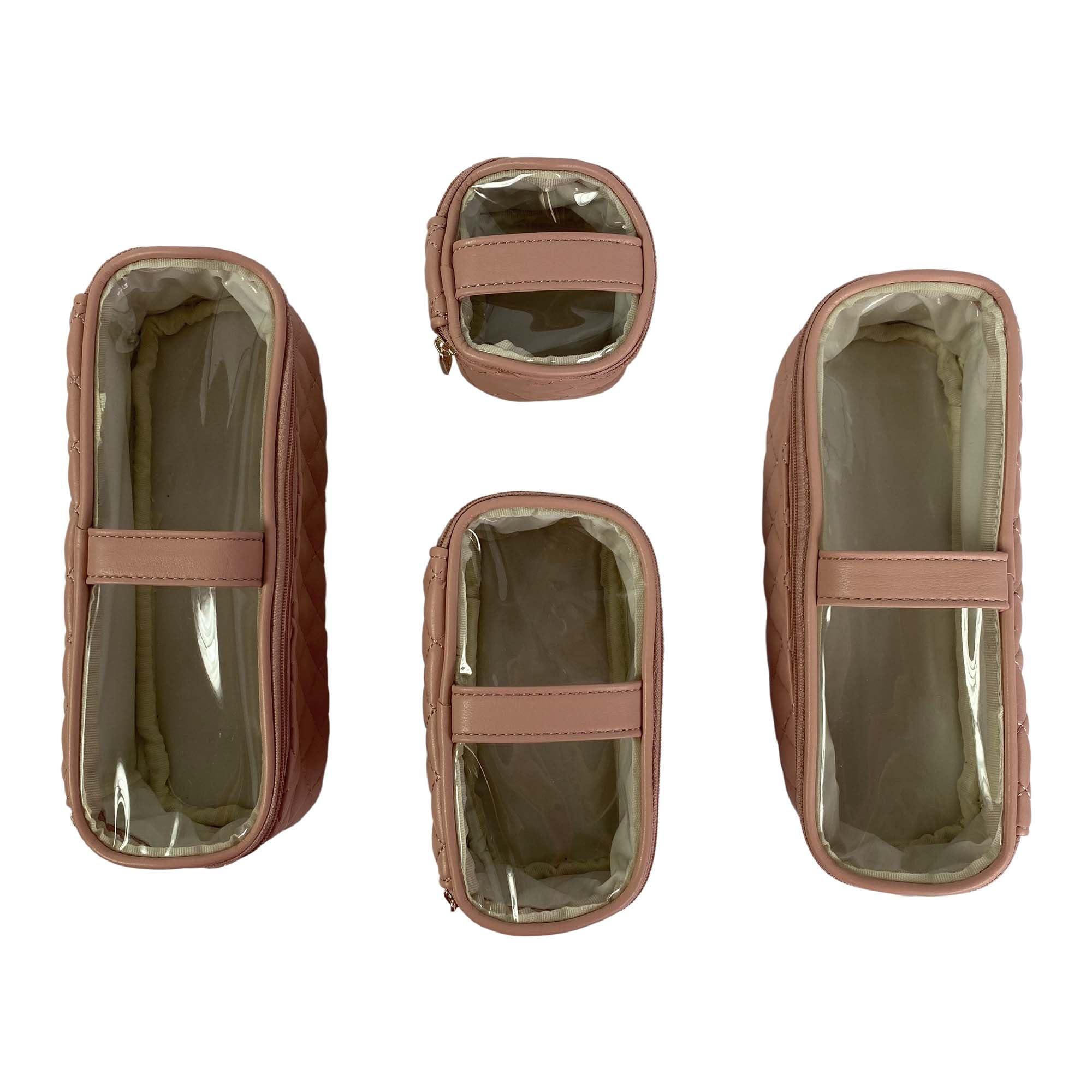 PurseN Mini Diva Makeup Case (Rose Pink)