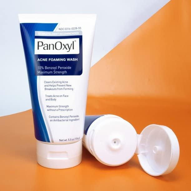 PanOxyl PANOXYL ACNE FOAMING WASH 5.5 oz (Pack of 2) (Packaging may vary)