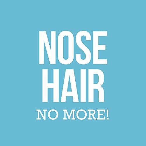Nad's For Men Nad\'s For Men Nose Waxing Kit - Hair Removal with Hard Wax, Moustache Protectors, Applicators, Spatulas, and Post-Wax Wipes