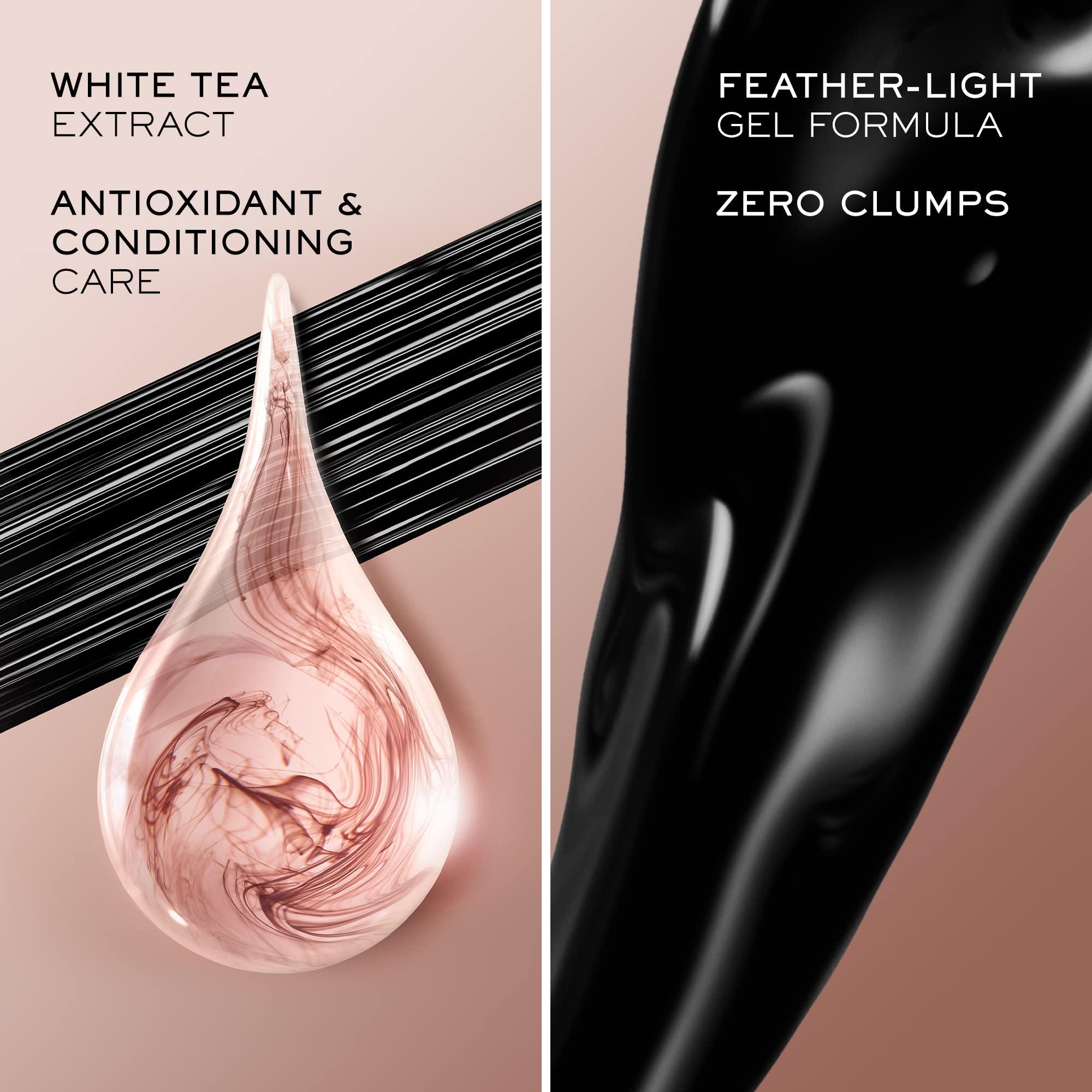 Lancôme Lash Idle Lash-Lifting & Volumizing Waterproof Mascara - Black Mascara for Instant Volume, Length & Lift - Smudge Proof & Up To 24H Wear - Black