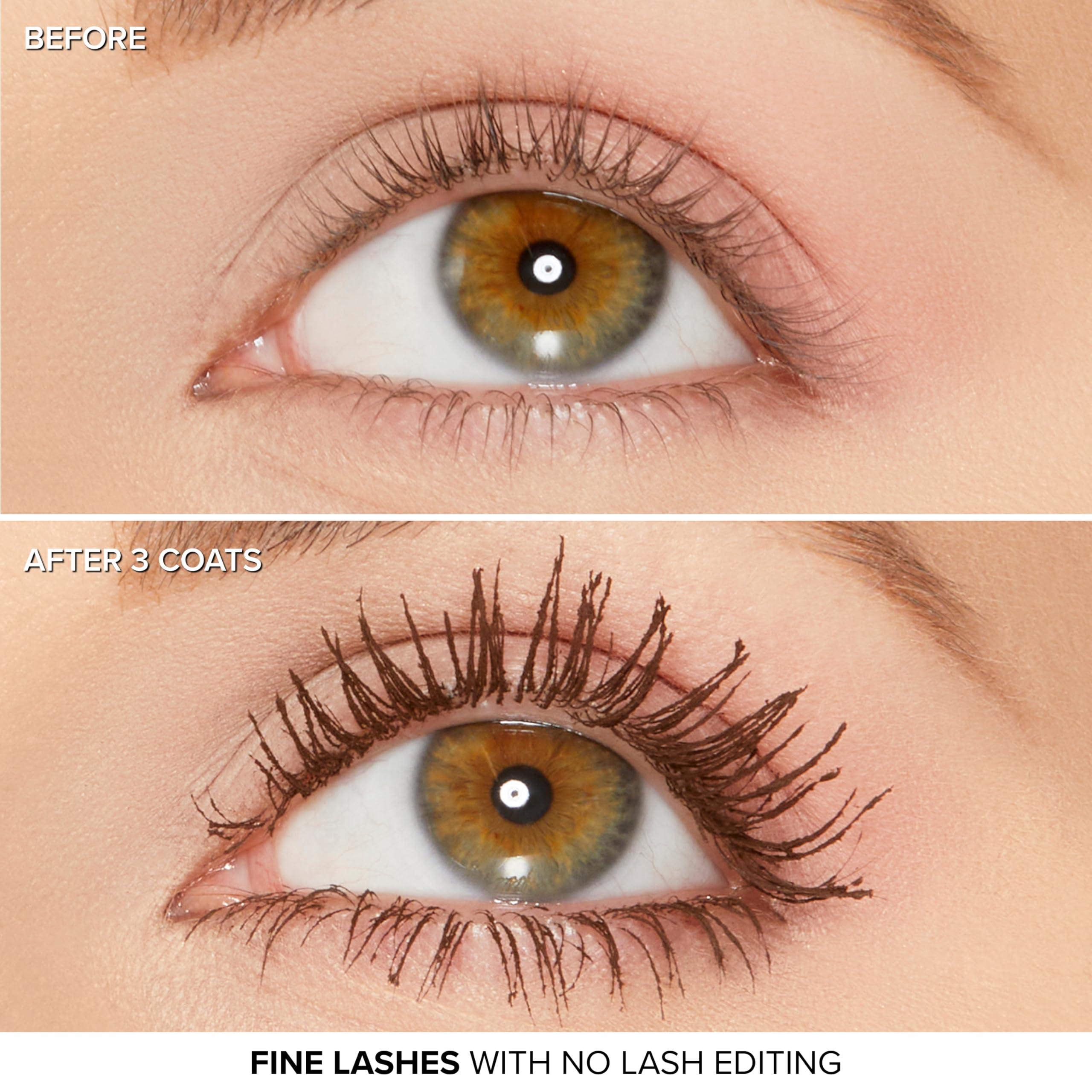 Too Faced Too Faced Better Than Sex Volumizing Mascara | Dramatic Volume, Length + Peptides Help Condition Lashes, 0.27 Fl Oz, Chocolate