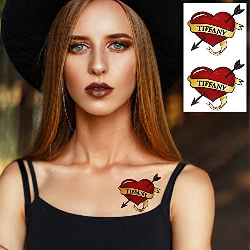 Zomme 86+ PCS Bride of Chucky Tattoos, 3 Styles Chucky Tattoos and Tiffany Tattoos, Fake Scar Spider Tattoo for Halloween, Perfect for Tiffany Costume Bride of Chucky or Halloween Temporary Tattoos Cosplay
