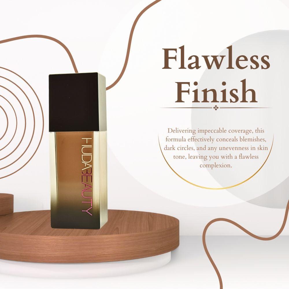 HUDABEAUTY HUDA BEAUTY #FauxFilter Luminous Matte Foundation 200B Shortbread