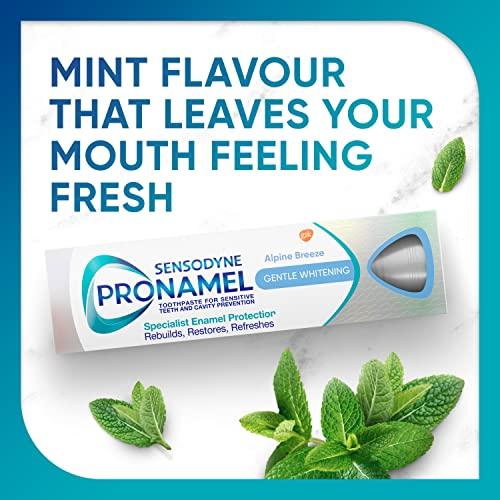 PRONAMEL Sensodyne Pronamel Gentle Whitening Enamel Toothpaste for Sensitive Teeth - 4 Ounces (Pack of 3)