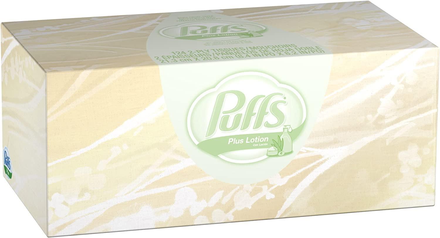 Puffs Puffs TISS +Lotion 124CT