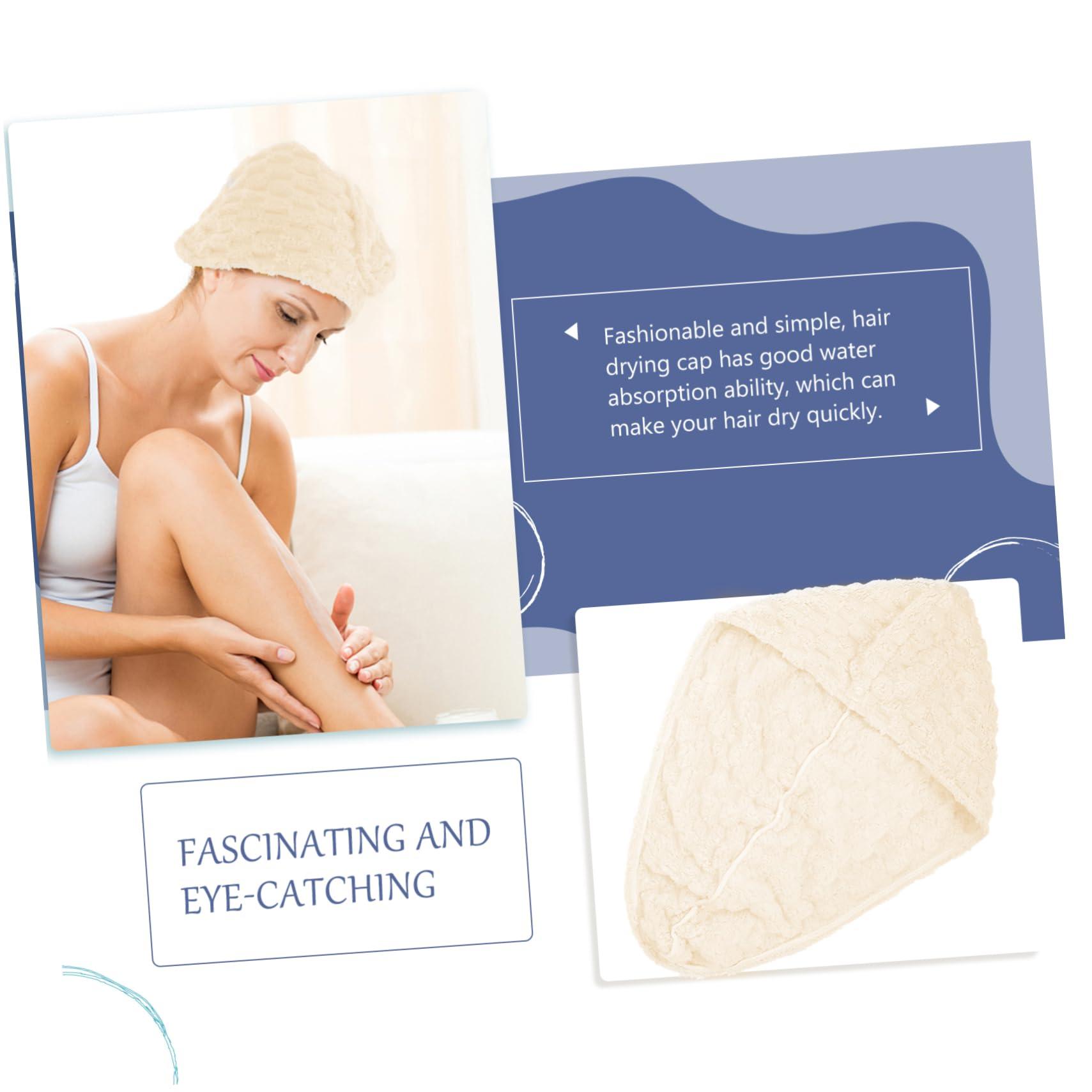 WOONEKY WOONEKY Head Wrap Towel for Wet Hair Fast Drying Hair Turban Women\'s Hair Towel Wrap Scalp Care