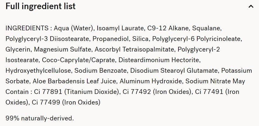 Typology Typology Tinted Serum with Vitamin C, Squalane & Aloe Vera - Type 3 / Medium