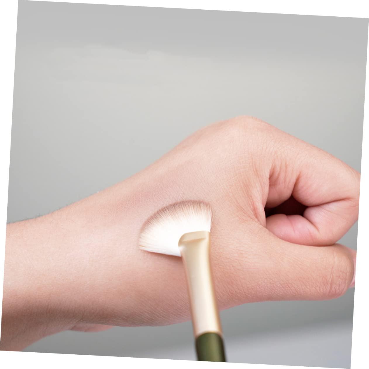 NOLITOY NOLITOY 4pcs Nose Shadow Brush Contour Brush for Nose Makeup Nose Contour Brush Nose Contour Kit Brow Contour Nose Brush Blush Brush Nose Contour Sponge Mask Face Artificial Fiber