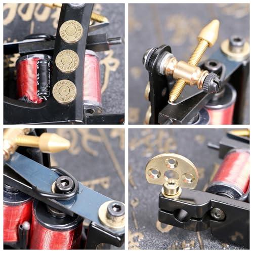TTOOGO Coils Tattoo Machine Tattoo Equipment Tattoo Machine for Liner Shader Coil Machine Alloy Material Tattoo Coil Machine,Shader