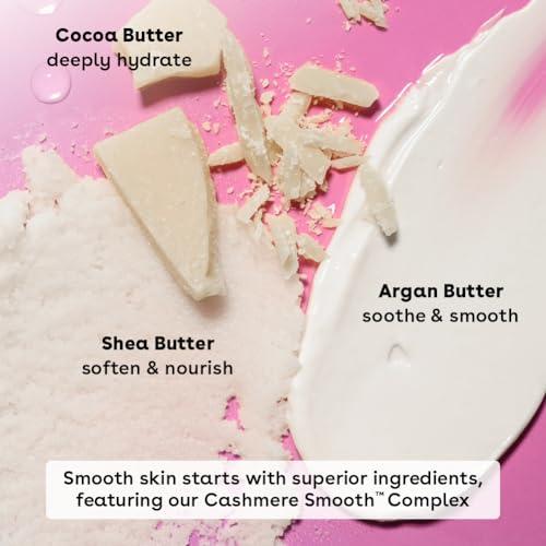 eos eos Cashmere Skin Collection Post-Shave Smooth Body Cream- Vanilla Cashmere Scented, 72-Hour Hydration, 7 fl oz