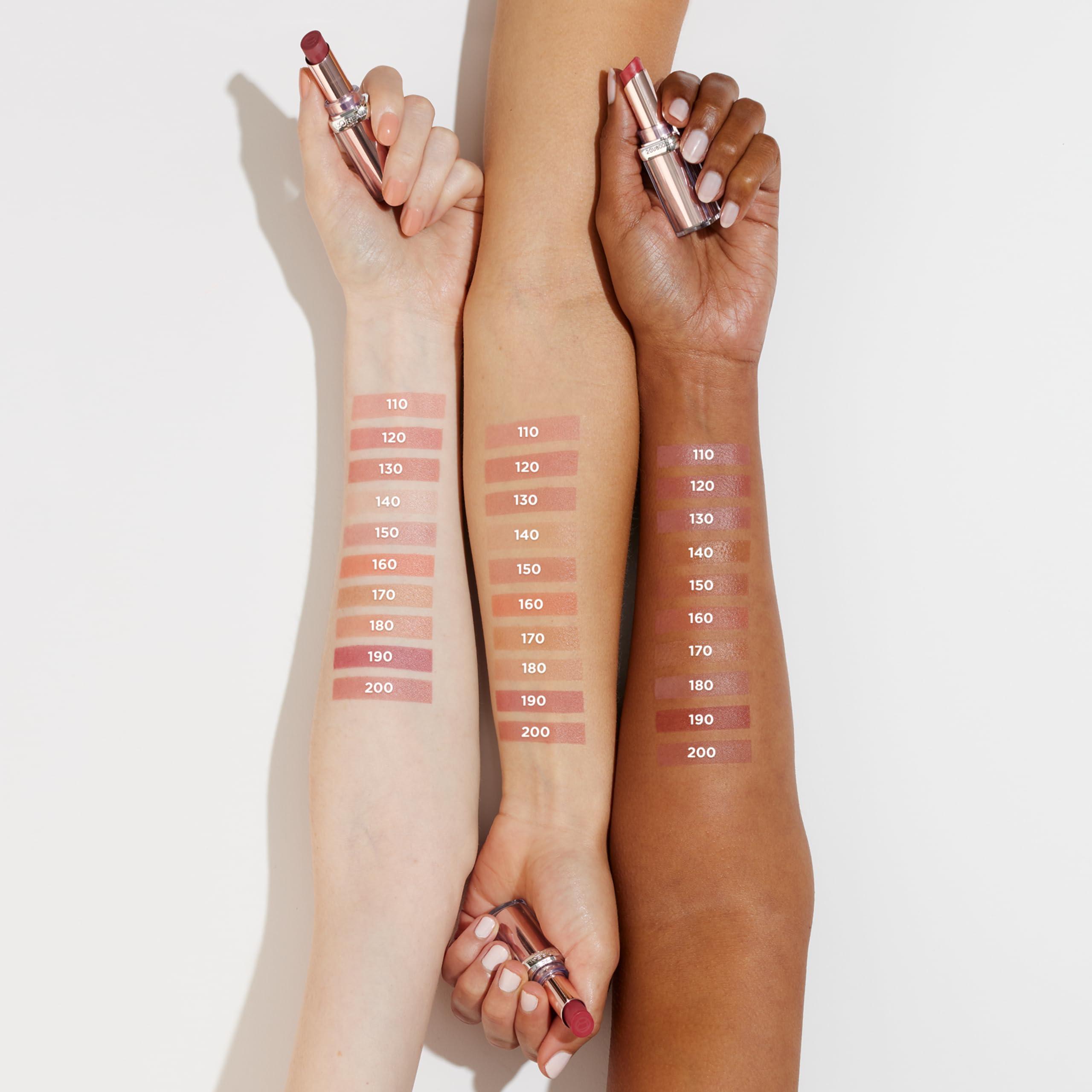 L'Oreal Paris L'Oreal Paris Glow Paradise Hydrating Balm-in-Lipstick with Pomegranate Extract, Nude Heaven, 0.1 Oz