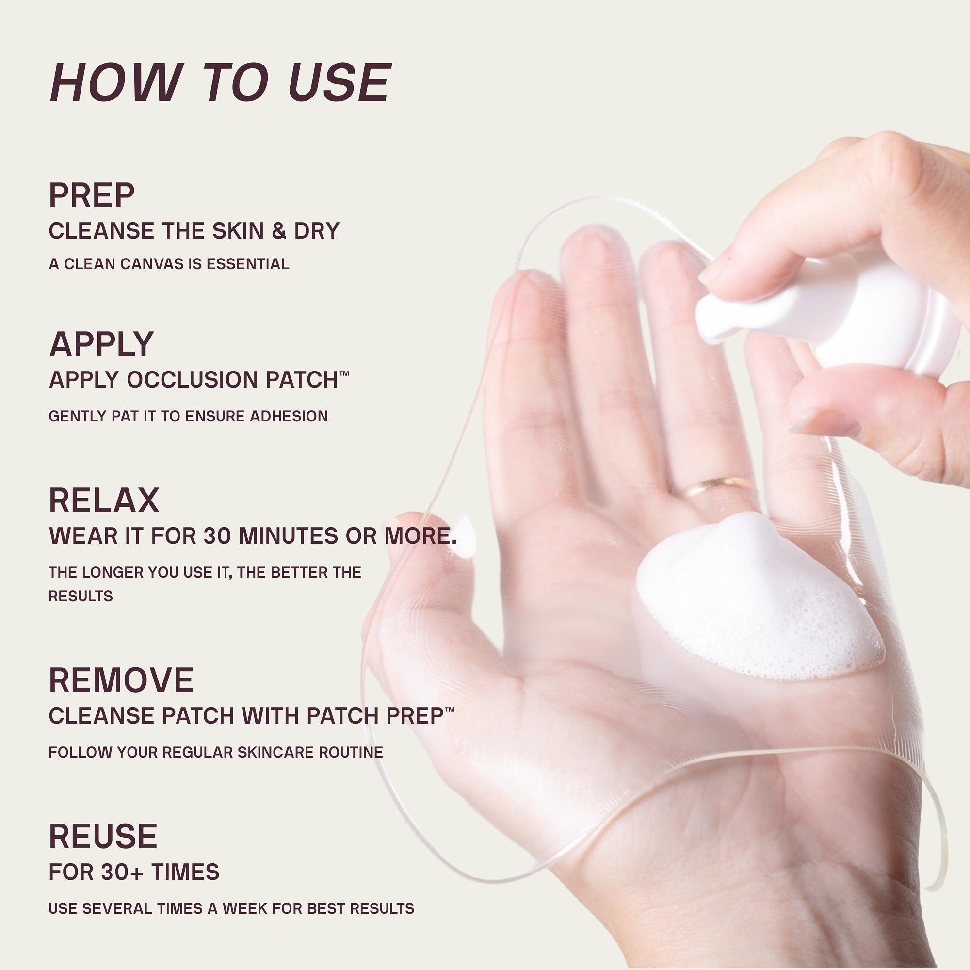 Dermaclara Dermaclara Face Patches Kit - Anti Wrinkle Patches for Forehead, Smile Lines, Silicone Anti-Wrinkle Frown Line Treatment, Up to 30 Uses - 1 Forehead, 2 Mouth, 2 Eye, 1 Neck & 1 Patch Prep Cleanser