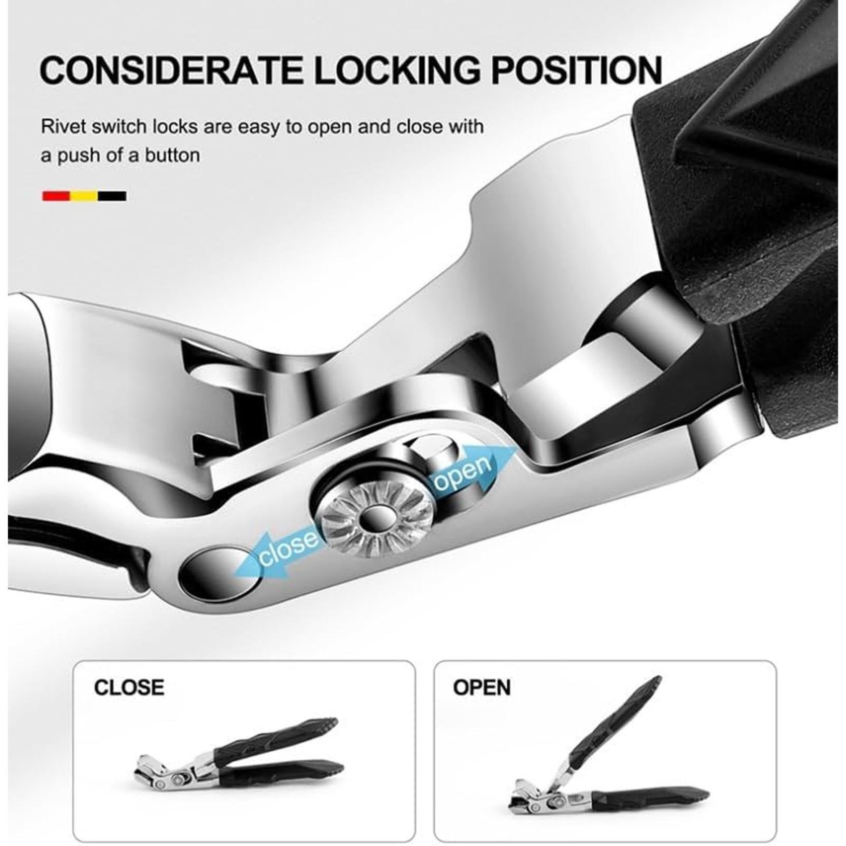 JOYO Outfany Clipmaster Pro Nail Clippers,Sherman Clip Master Pro,Clip Master Pro Toenail Clipper,Grishay Proclip,Cumulus Clipmaster Pro Nail Clipper with Wide Opening (1Pc)