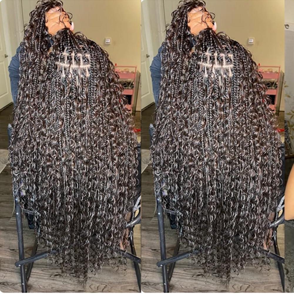 Kiss darling LASHES Micro Braiding Hair Human Bulk Hair Deep Wave Bulk 16\"Inch Brazilian Virgin Human Braiding Hair for Micro Braids Hair No Weft Human Hair Braids Extension #2 Brown Color