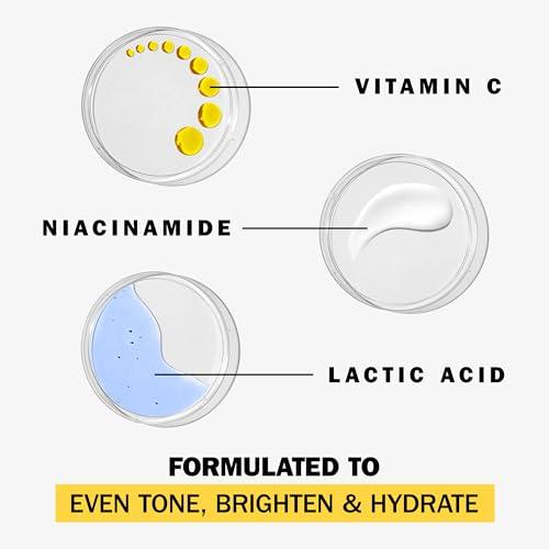Olay Olay Vitamin C Face Moisturizer, Brightening Cream for Women, Trial Size, Evens Tone, Dark Spot & Hyperpigmentation Reduction, Glowing Skin Care - Niaciniamide, Lactic Acid, 0.5 Oz